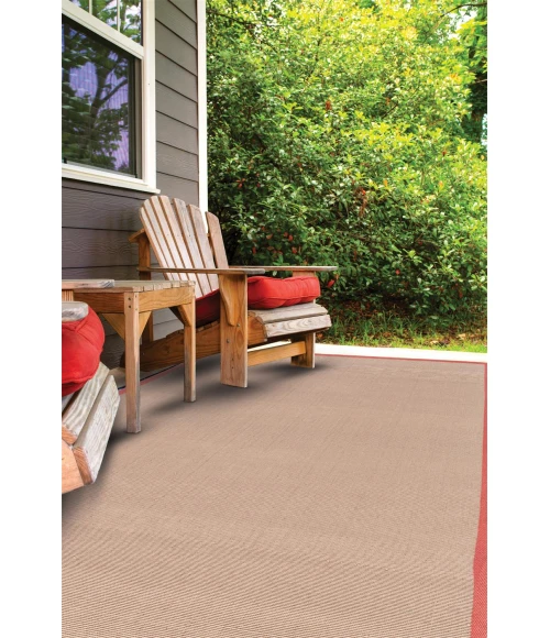 Feizy BERLE 0734F IN PERSIMMON 5' x 8' Area Rug