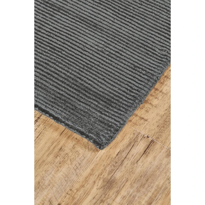 Feizy BATISSE 8717F IN CHARCOAL 2' 6" X 10' Runner Area Rug