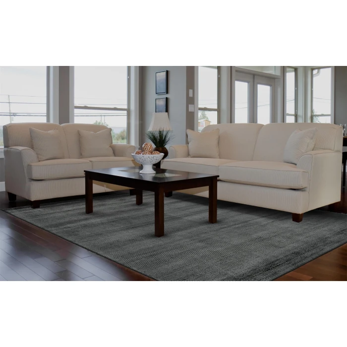 Feizy BATISSE 8717F IN CHARCOAL 2' 6" X 10' Runner Area Rug