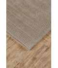 Feizy BATISSE 8717F IN MUSHROOM 3' 6" x 5' 6" Area Rug