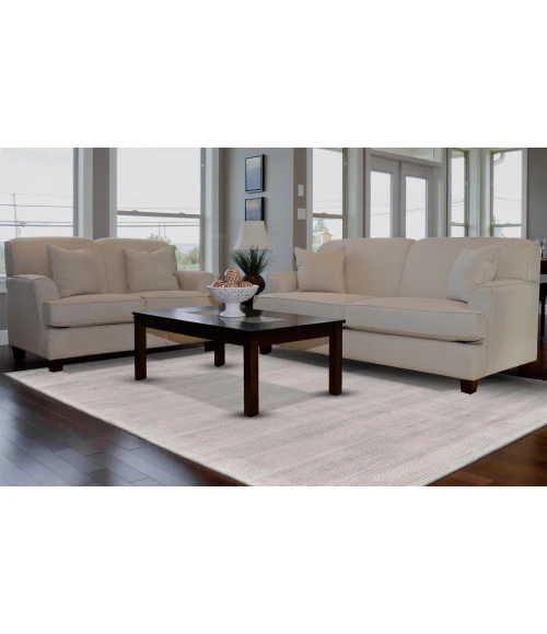 Feizy BATISSE 8717F IN SILVER 5' x 8' Area Rug