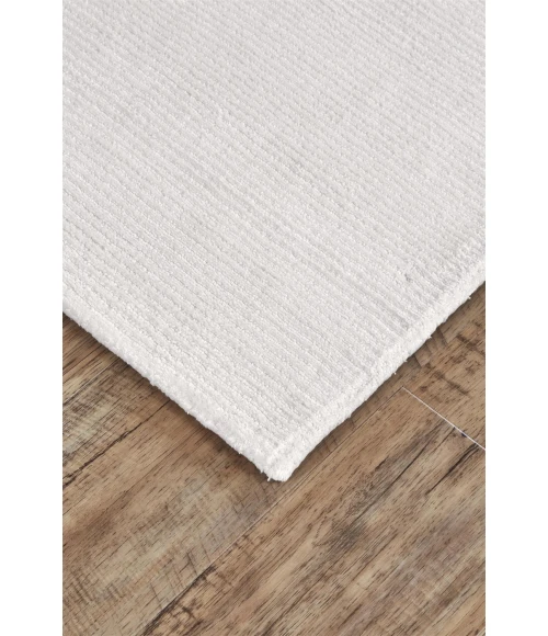 Feizy BATISSE 8717F IN WHITE 5' x 8' Area Rug