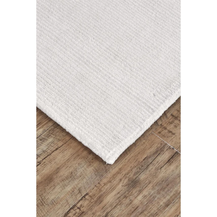 Feizy BATISSE 8717F IN WHITE 5' x 8' Area Rug