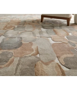 Feizy Kendall Tan/Gray/Ivory KDL8A61F 9 ft. X 12 ft. Rect. Rug