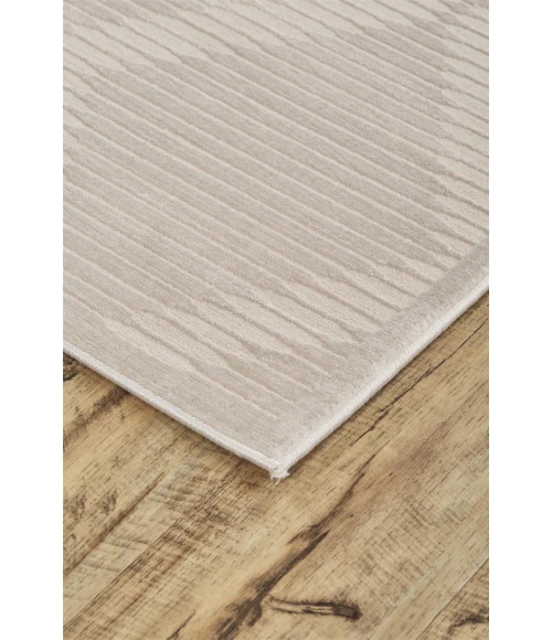 Feizy PRASAD 3678F IN CREAM 1' 8" X 2' 10" Sample Area Rug