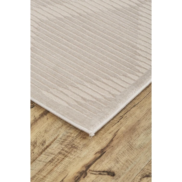 Feizy PRASAD 3678F IN CREAM 5' x 8' Area Rug