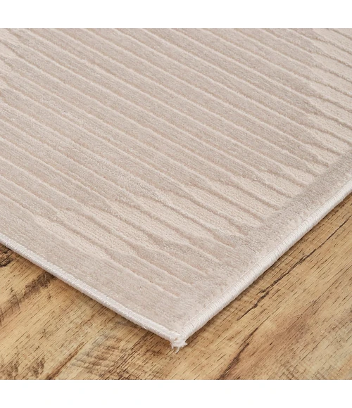 Feizy PRASAD 3678F IN CREAM 1' 8" X 2' 10" Sample Area Rug