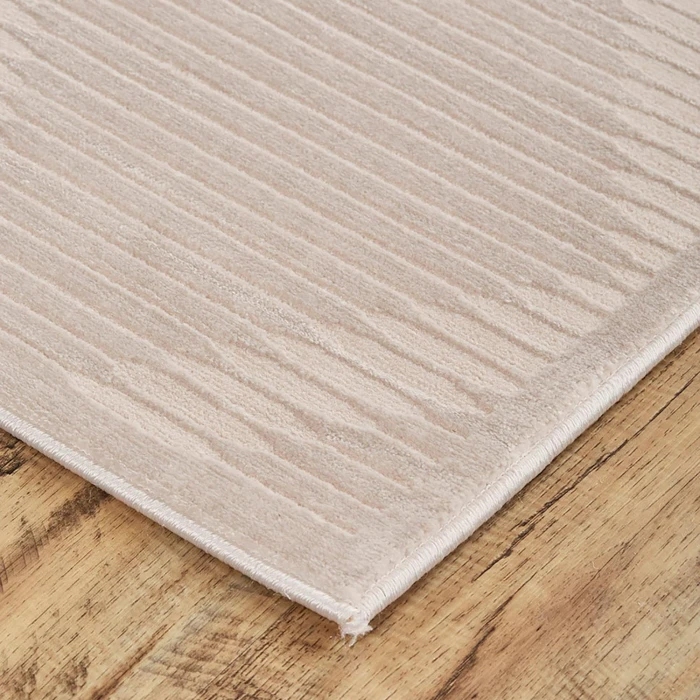Feizy PRASAD 3678F IN CREAM 5' x 8' Area Rug