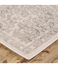 Feizy PRASAD 3682F IN LIGHT GRAY 1' 8" X 2' 10" Sample Area Rug