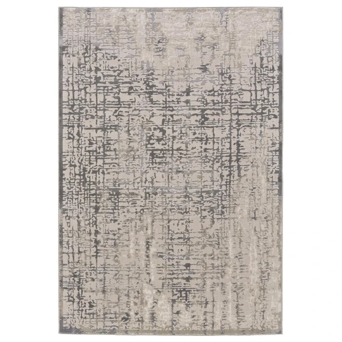 Feizy PRASAD 3683F IN GRAY 1' 8" X 2' 10" Sample Area Rug