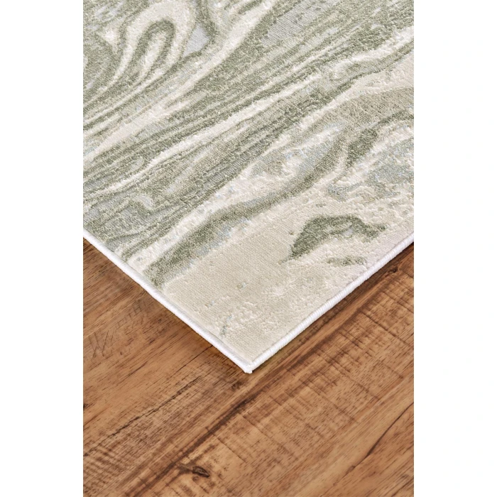 Feizy PRASAD 3894F IN LIGHT GRAY 2' 10" X 7' 10" Runner Area Rug