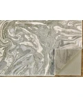 Feizy PRASAD 3894F IN LIGHT GRAY 1' 8" X 2' 10" Sample Area Rug