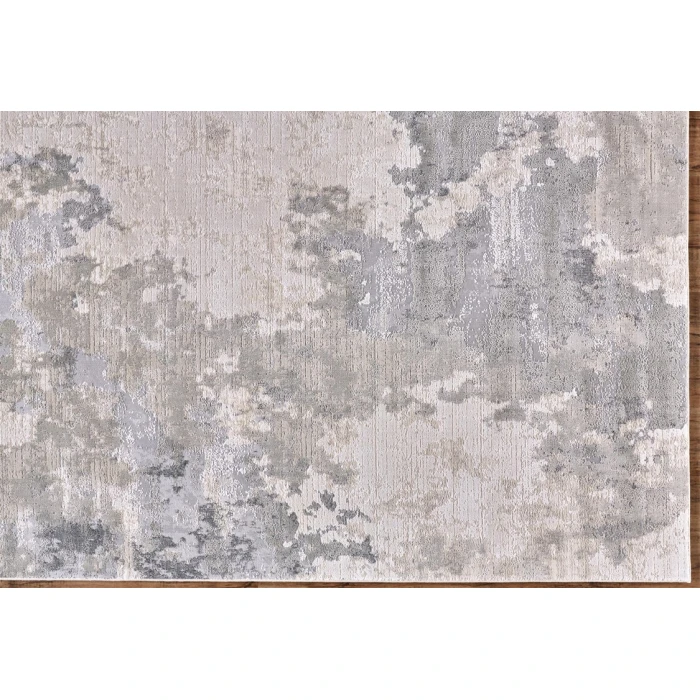 Feizy PRASAD 3970F IN GRAY 5' x 8' Area Rug