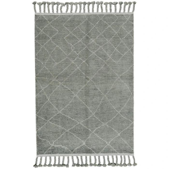 Feizy TWAIN 6777F IN ASH 5' 6" x 8' 6" Area Rug