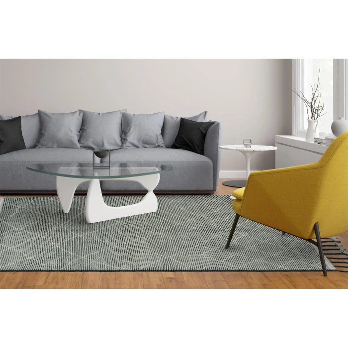 Feizy TWAIN 6777F IN ASH 5' 6" x 8' 6" Area Rug