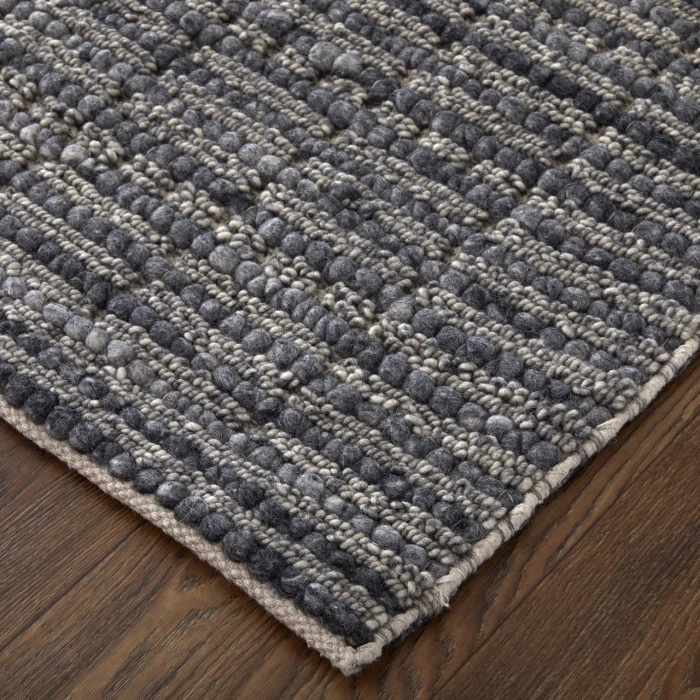 Feizy Herrick Gray T36T8021 3ft.6in. x 5ft.6in. Accent Rug Rug