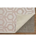 Feizy Saphir Mira BLUSH/WHITE 6803498F 9 ft. 8 in. X 12 ft. 7 in. Rectangle Rug