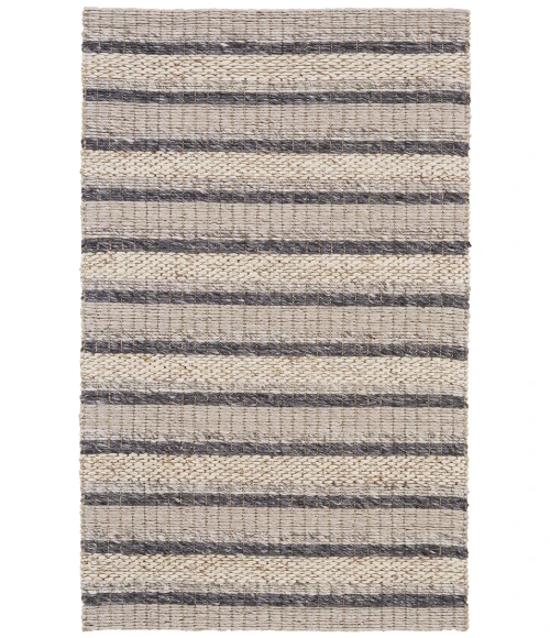 Feizy BERKELEY 0738F IN NATURAL/MULTI 3' 6" x 5' 6" Area Rug