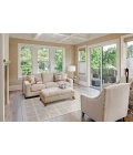 Feizy BERKELEY 0739F IN IVORY 3' 6" x 5' 6" Area Rug