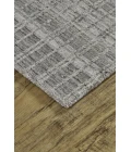 Feizy ODELL 6385F IN GRAY/SILVER 7' 3" X 9' 3" Area Rug