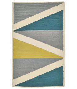 Feizy Clare 0529F Curacao/MULTI Area Rug 5 ft. X 8 ft. Rectangle