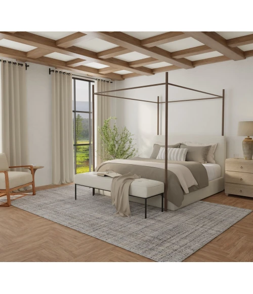 Feizy Hoyt Gray/Taupe T35T8020 8ft. x 10ft. Rect. Rug