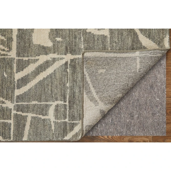 Feizy Sutton Taupe/Ivory T05T6003 5ft.6in. x 8ft.6in. Rect. Rug