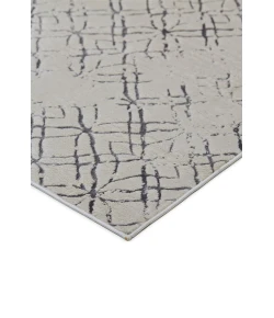 Feizy Micah 3047F BEIGE/SILVER Area Rug 1 ft. 8 X 2 ft. 10