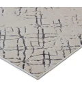 Feizy MICAH 3047F IN BEIGE/SILVER 1' 8" X 2' 10" Sample Area Rug