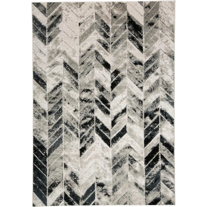 Feizy MICAH 3048F IN GRAY/SILVER 10' X 13' 2" Area Rug