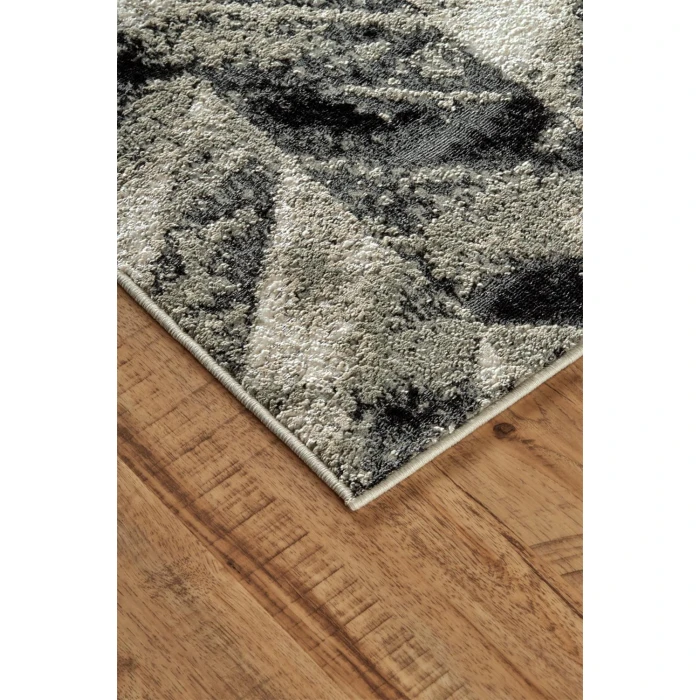 Feizy MICAH 3048F IN GRAY/SILVER 10' X 13' 2" Area Rug