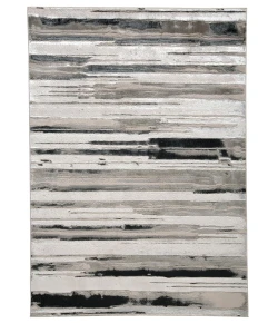 Feizy Micah 3049F SILVER Area Rug 6 ft. 7 X 9 ft. 6 Rectangle