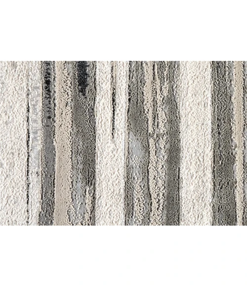 Feizy MICAH 3049F IN SILVER 6' 7" X 9' 6" Area Rug