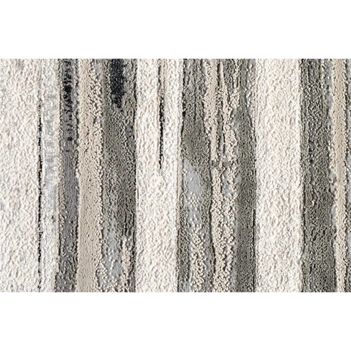 Feizy MICAH 3049F IN SILVER 1' 8" X 2' 10" Sample Area Rug