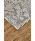 Feizy MICAH 3336F IN SILVER/GRAY 6' 7" X 9' 6" Area Rug