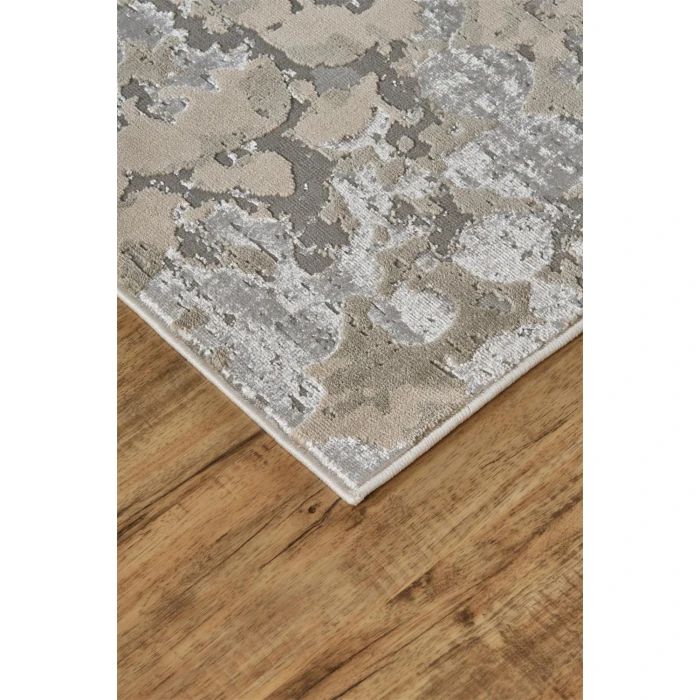Feizy MICAH 3336F IN SILVER/GRAY 10' X 13' 2" Area Rug