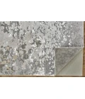 Feizy MICAH 3336F IN SILVER/GRAY 6' 7" X 9' 6" Area Rug