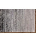Feizy MICAH 3337F IN BLACK/DARK GRAY 1' 8" X 2' 10" Sample Area Rug