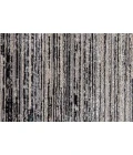 Feizy MICAH 3337F IN BLACK/DARK GRAY 1' 8" X 2' 10" Sample Area Rug