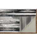 Feizy MICAH 3338F IN BLACK/SILVER 10' X 13' 2" Area Rug