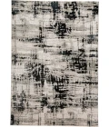 Feizy MICAH 3339F IN BLACK 1' 8" X 2' 10" Sample Area Rug