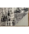 Feizy MICAH 3339F IN BLACK 1' 8" X 2' 10" Sample Area Rug