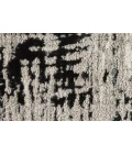 Feizy MICAH 3339F IN BLACK 1' 8" X 2' 10" Sample Area Rug