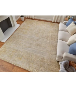 Feizy Eastfield GOLD/IVORY EAS69FRF 5 ft. X 8 ft. Rectangle Rug