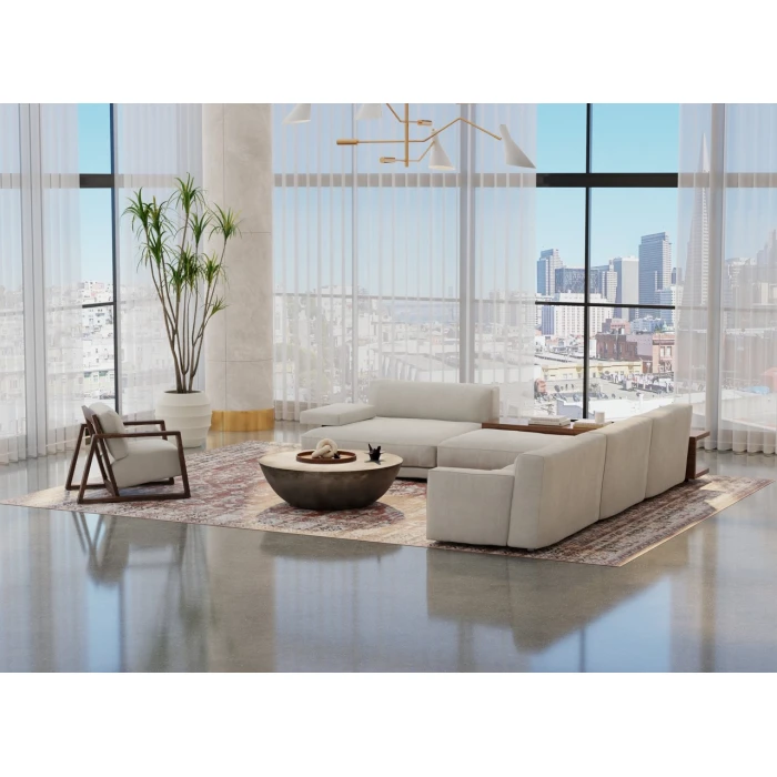 Feizy Pearson Red/Tan/Blue PRS39SKF 7ft.10in. x 10ft.3in. Rect. Rug