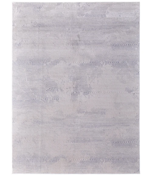 Feizy Prasad IVORY/GRAY 67039N8F 1 ft. 8 in. X 2 ft. 10 in. Rectangle Rug