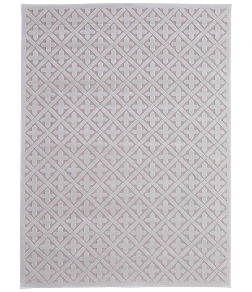 Feizy Saphir Mira BLUSH/WHITE 6803500F 9 ft. 8 in. X 12 ft. 7 in. Rectangle Rug