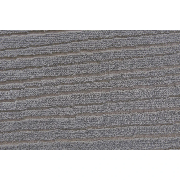 Feizy MELINA 3398F IN STERLING/WHITE 10' X 13' 2" Area Rug