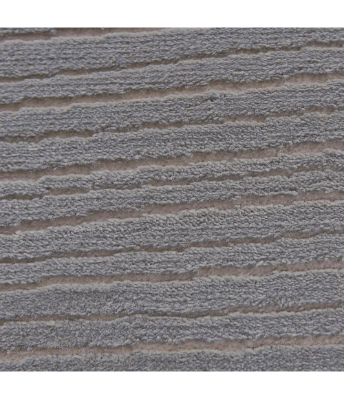 Feizy MELINA 3398F IN STERLING/WHITE 10' X 13' 2" Area Rug