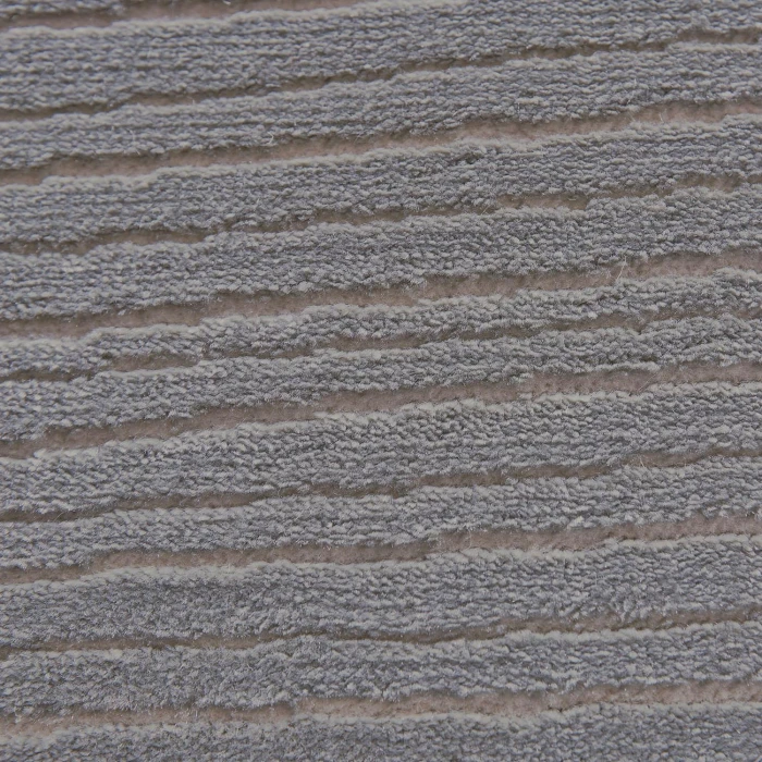 Feizy MELINA 3398F IN STERLING/WHITE 10' X 13' 2" Area Rug